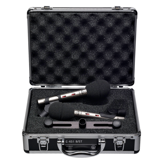 AKG C451B Stereo Pair 美品 C451 B Matched Pair | Passendes Stereoset-Paar