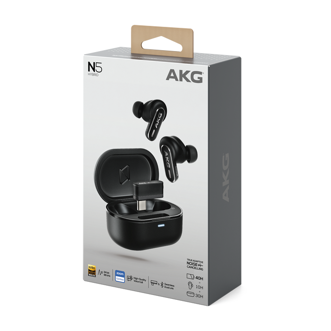 AKG N5 Hybrid | Kabellose Noise-Cancelling-Ohrhörer