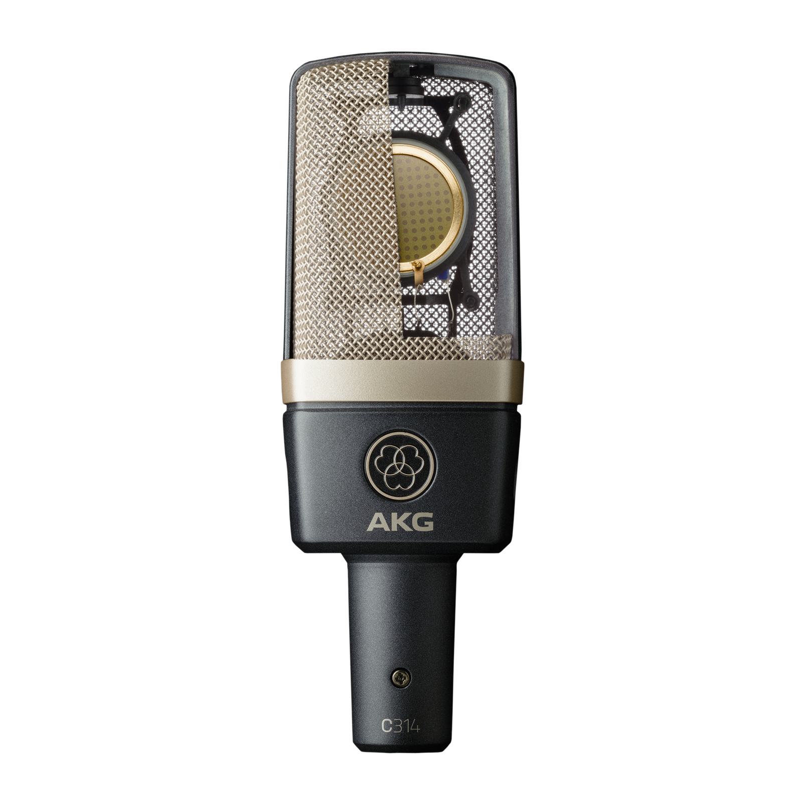 C314 - Black - Professional multi-pattern condenser microphone - Detailshot 1